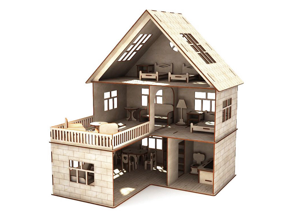 3D 激光膠合板切割項目