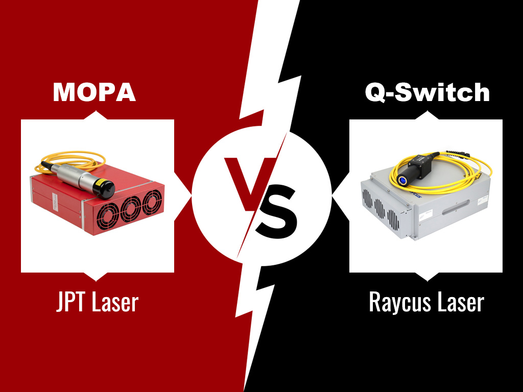 MOPA光纖激光打標系統(tǒng) VS Q開關光纖激光打標機 MOPA光纖激光打標系統(tǒng) VS Q開關光纖激光打標機