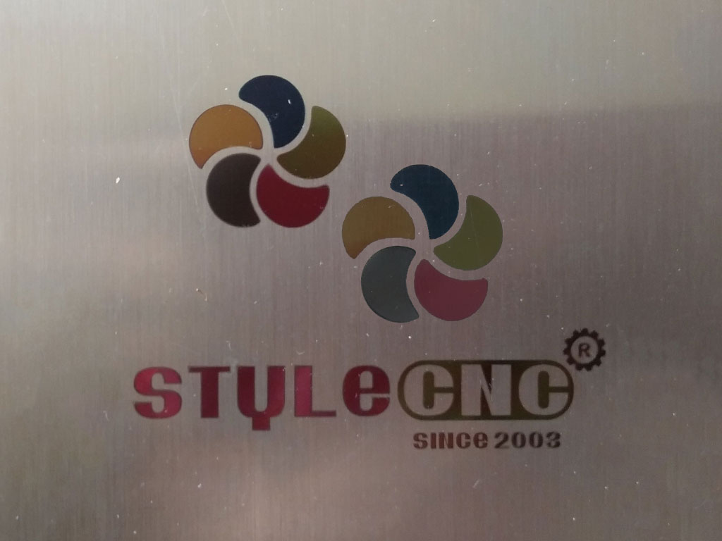 彩色激光打標樣品