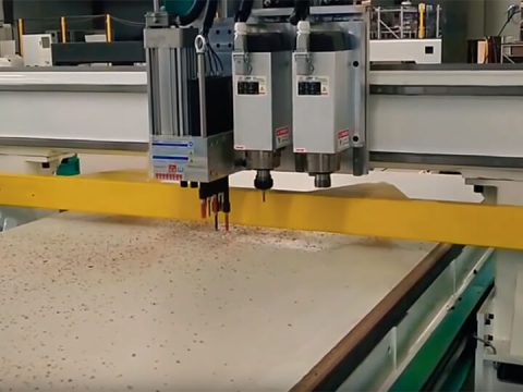 4x8 用于櫥柜制造的嵌套數(shù)控雕刻機 4x8 用于櫥柜制造的嵌套數(shù)控雕刻機