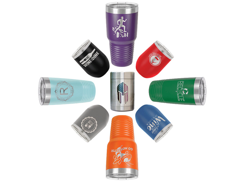 旋轉(zhuǎn)激光雕刻 YETI 杯 旋轉(zhuǎn)激光雕刻 YETI 杯