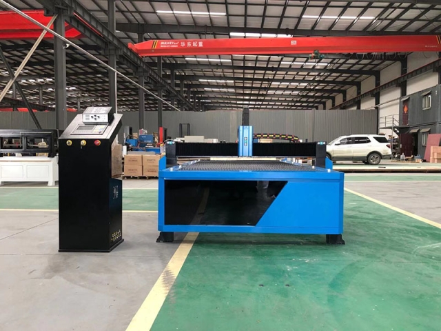 4x8數控等離子切割工作臺，加拿大買家