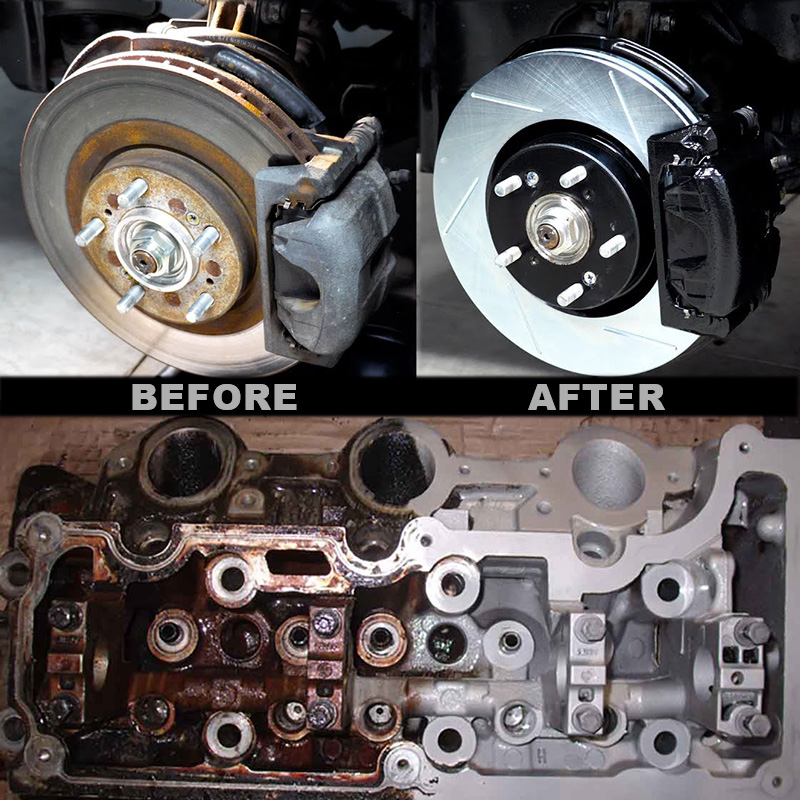 脈沖激光除銹和油脂清潔項(xiàng)目