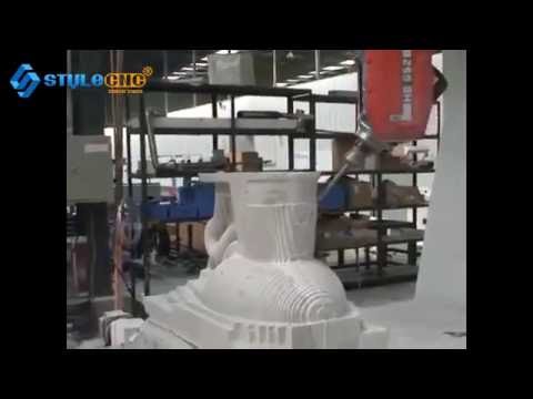 用于泡沫銑削的大型五軸數控雕刻機